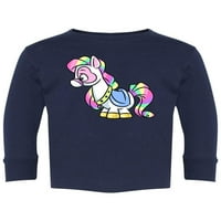 Rainbow Pony Dugi rukav Toddler -Image by Shutterstock, Toddler