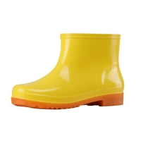 DMQupv Boja čizme za ženske vodene cipele Muške ljetne na otvorenom - cipele ženske muške industrije kože cipele žute 10.5