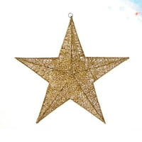 Božićni viseći pentagram zvijezde sjajni privjesak Dizajn Dekor viseći privjesak ukrasni rekviziti za