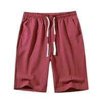 Badymincsl muške hlače Clearence Plus size Ljeto Muška modna casual Tie-boje čvrsti labavi znojne šorc
