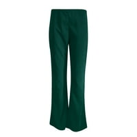 Gubotare ženske hlače ComfortSoft Ecosmart ženske dugene za žene, zelene s
