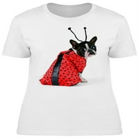 Terijer Puppy u majici za ladybug Kućne majice -Mage by Shutterstock, ženska XX-velika