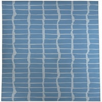 Grid Iron Plava tepih za plavu površinu od strane Kavka dizajna