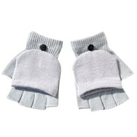 iopqo rukavice rukavice za odrasle žene muškarci zimski ručni zglob topliji flip poklopce rukavice bez