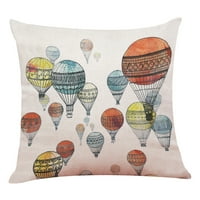 Kućni dekor jastuk za jastuke Topli zrak balon bacač jastučni balonski jastuk pokriva ljetnu štednju