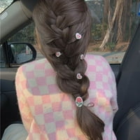 Duckbill Clip Sweet Side Clip Love Heart Hair Clips za žene za djevojke Kora Barretts Korean Style Frizerski