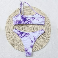 Clearsance Tankini kupaći odijela za žene Bikini bez kaitkolesne cijevi Top bandeau Halter Backlex plus