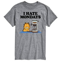 Garfield - Mrzim ponedjeljak - grafička majica s kratkim rukavima