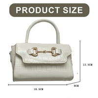 Jednostavna dizajnerska vrećica dame torba modna vještačka kožna ramena torba
