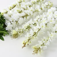 Bigstone Umjetna cvijeta prirodni docret lagan granični list lažni delphinium cvijet za vjenčanje