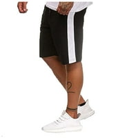DMQupv pjena Sportska boja Pet-obrezirane casual pantalone Muške ljetne kombinacije Muške hlače Jean