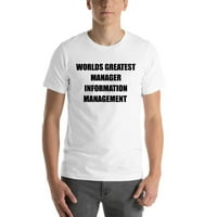 Najveće svjetske menadžment menadžmenta menadžmenta kratkih rukava pamučna majica po nedefiniranim poklonima