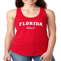 - Ženski trkački rezervoar, do žena Veličina 2XL - Florida Girl