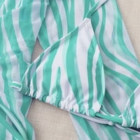 Kupaći kostimi za bandeau ženski 鈥婤 Svaka odjeća Trostruki kupaći kupaći kostim za kupaće kostime Biquini