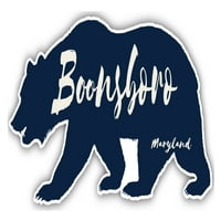 Boonsboro Maryland Suvenir Vinil naljepnica naljepnica Bear Dizajn
