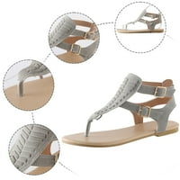 DMQupv ženske sandale za vodu sa sandale za oblaganje kaiševe za plažu Flip Flop cipele za žene široke