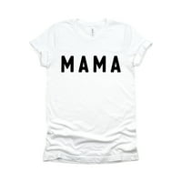 Verita Culture Ženska mama Kalifornijski centar The Tees Casual majice za odmor kratkih rukava