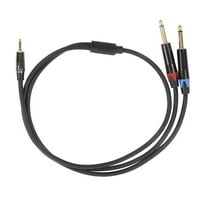 Stereo kabel adapter, PVC mužjak do dual ts muški kabel AWG PVC žica pozlaćena fleksibilna za 3,3ft