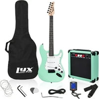 LyxPro 36 Električna gitara i električna gitara za početnike - zelena