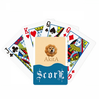 Akita pas jastuk za pse Body Body Poker igračka kartica Inde