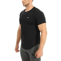 Muška majica za vežbanje teretana, majice za muškarce casual-fit lagane mišiće za muškarce
