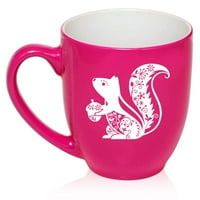 Fancy Squirrel keramička kava poklon čaj za nju, žene, kćer, mama, supruga, porodica, suradnica, šef,