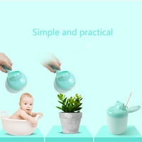 2dxuixsh foto knjiga Dječja kupka za kupanje Baby Rinse Rinser Tuš CUP šampon za pranje za bebe Nature