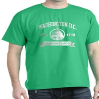 Cafepress - Washington DC tamna majica - pamučna majica