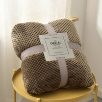 Veličina bobene veličine pokrivač pamuk pogodan je plišani pokrivač zagrljajnih kreveta-pokrivača i