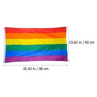 Rosarivae Dekorativna dužna zastava LGBT Ponos zastava prijenosni baner na otvorenom