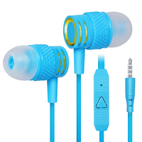 Set urbban r žičanih slušalica u ušima sa mikrofom za LG Q sa kablom za prepirke, zvukom i izolirajućim