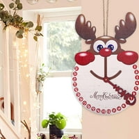 Snowman Santa Claus Elk odbrojavanje do božićnog kalendara Novi privjesak dekor