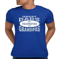 Odrasli veliki tate se promoviraju u djedove Funny New Tata majica