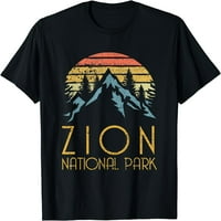 Vintage Retro Zion Nacionalni park Utah majica