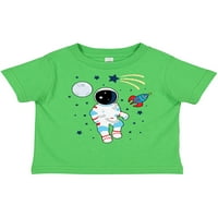 Inktastični astronaut Mjesec svemirski brod i zvijezda pucanja za svjetlosne boje poklon dječaka malih
