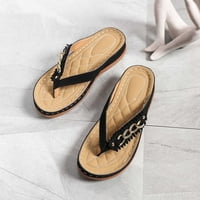 Binmer ljetne dame flip-flops klinaste pete Sandale casual flip flops ženske cipele