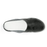 Ženske ravne sandale - Ležerne prilike otvorene nožne prste Retro ljetne sandale crne