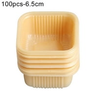 BPA Besplatno čist plastični pojedinačni pojedini kolači, nosači kupola muffina kutije kutije čaše nosača,