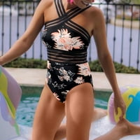 Easheryy Bikini setovi za tinejdžerske ženske tankoini kupaćih kupaćih kupaćih kupaćih plišaka vrhova