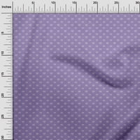 Onuone baršunaste ljubičaste tkanine minimalno retro zdjela prekrivajuće zalihe ispisa šivaće tkanine