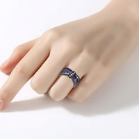 Podplug Valentines Day Pokloni, prstenovi circon prstenovi Žene pokloni Nakit Djevojke prstenovi za