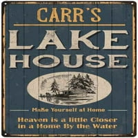 Kućna kuća s jezerom Plava kabina Kućni dekor visokog sjaja Metal 208120038239