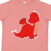 Inktastična divna crvena zmajeva poklon toddler dječak djevojka majica