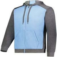 Tro-sezonska fleece puna zip hoodie