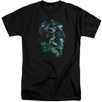 Zeleni fenjer - Crni fenjer Batman - visoka fit majica kratkih rukava - XX-Large