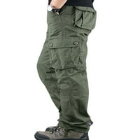 Muški joggers hlače dugim više džepovima na otvorenom modna casual jogging cool pant elastična wais