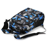 Colisha Anti-krađa Bookback Backpack školska torba Daypack Laptop Ranapsak Putni računar Ruksak plava