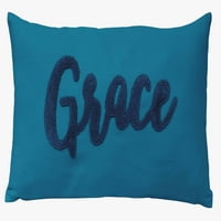Vargottam ručno rađeni jastuk navlači ukrasni izvezeni boho platno jastuk - Grace vezeno bacanje lumbalnog