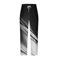 Muški trendi elastični struk Ljetne pantalone Grafički print Rlaxed Fit Ležerne prilike na otvorenom