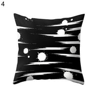 Crni trokut krug zvijezda jastuk jastuk za jastuk za jastuk Početna Stolica Sofa Car Decor Decor